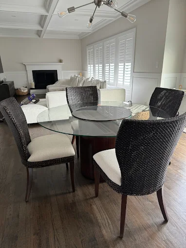 Restored dining room set